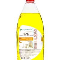 ТЫСЯЧА ОЗЁР Гель для мытья посуды "Ромашка" с органическим маслом оливы, 900 мл