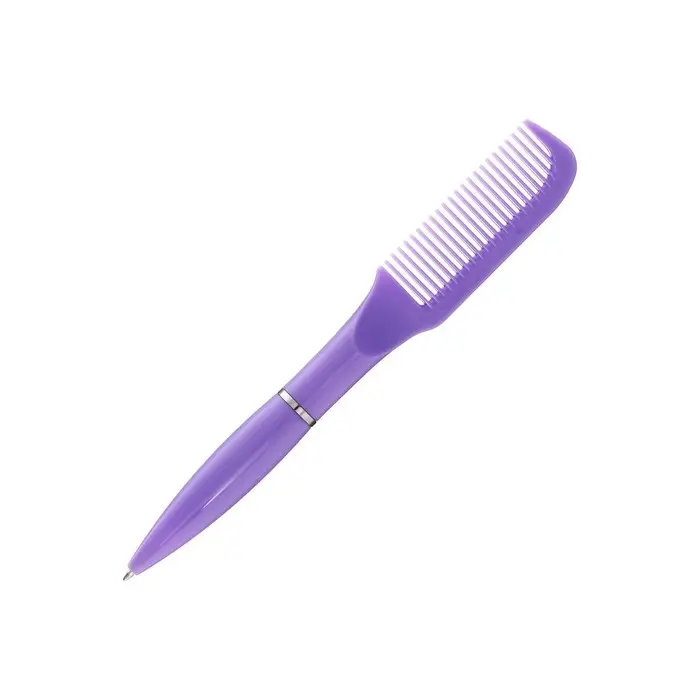 Ручка - прикол шариковая &laquo;Расчёска&raquo;, поворотная, стержень синий, МИКС