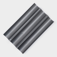 Форма для выпечки перфорированная Доляна &laquo;Хлеб. Багет&raquo;, 38&times;23,5&times;2,5 см, антипригарное покрытие