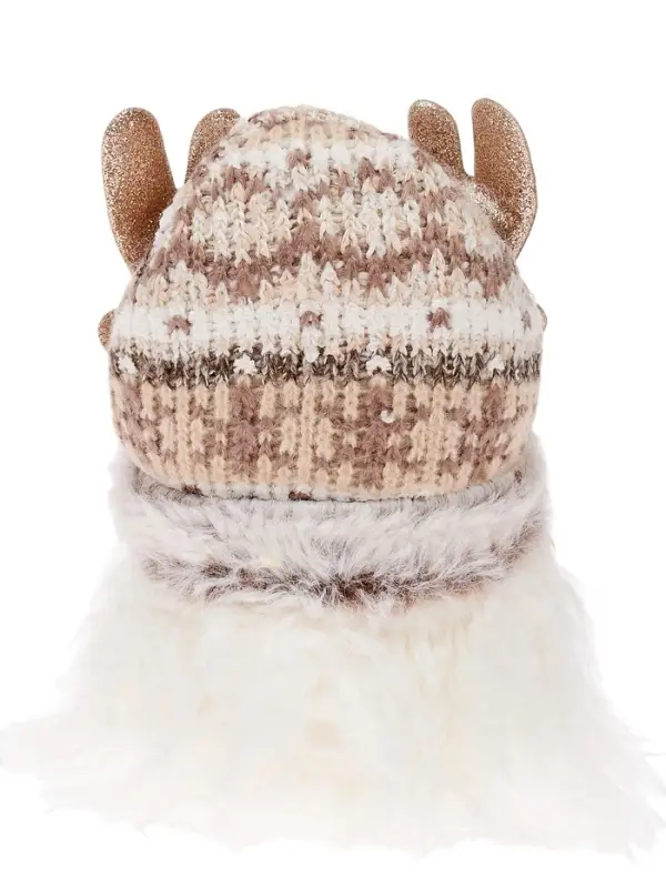 Фигура текстиль &laquo;Гном лосяш&raquo; 33 см, 1 LED, от батареек AG13&times;3, свечение тёплое белое