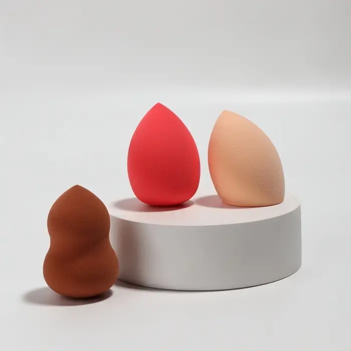 Спонж для макияжа, 6&times;4 см, фасовка &ndash; 50 шт., МИКС