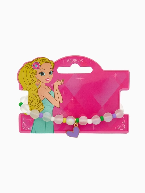 Браслет детский &laquo;Выбражулька&raquo; кошачий глаз бусина 8 мм, разноцветный