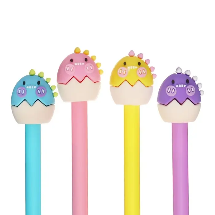 Ручка - прикол гелевая &laquo;Динозаврик&raquo; МИКС