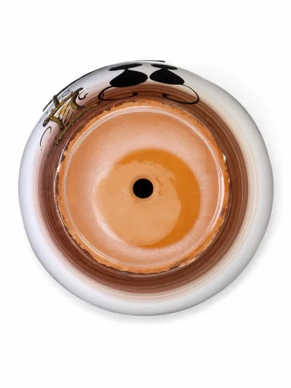 Горшок цветочный поддоном  2,5 л,  керамика, Вечер (М)