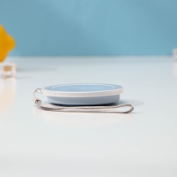 Стакан силиконовый складной с крышкой Доляна &laquo;Айли&raquo;, 180 мл, 9&times;8,5&times;9 см, цвет МИКС