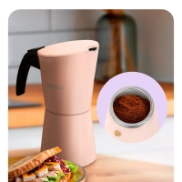 Кофеварка гейзерная для плиты КТ-7585 - 150 мл