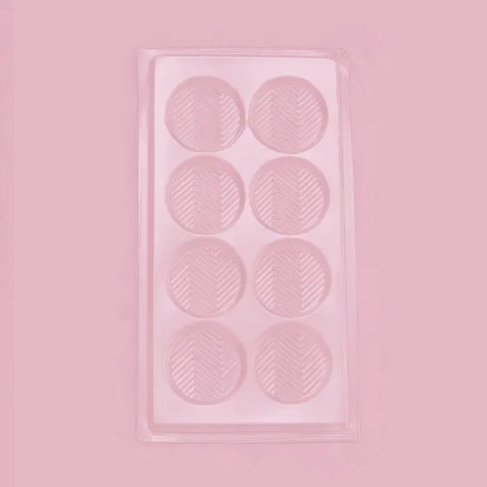 Форма для шоколада и конфет &laquo;Зигзаг&raquo;, 8 ячеек, 22&times;11 см, прозрачная