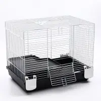 Клетка усиленная для хомяков и крыс 47 х 29 х 37 см, серая