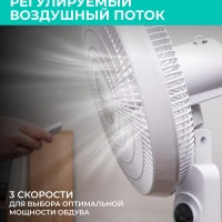 Вентилятор напольный для дома с пультом T-SF1608RC