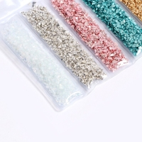 Крошка стеклянная для эпоксидной смолы, набор 6 цветов, вес 1 цвета &mdash; 5 г