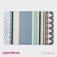 Коврик для ванной и туалета Доляна &laquo;Тера&raquo;, 40&times;60 см