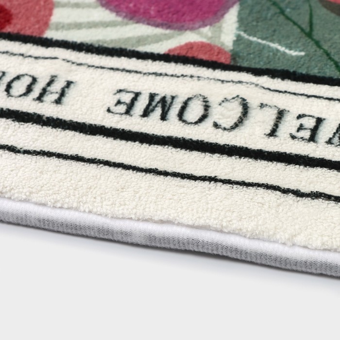 Коврик для дома Доляна &laquo;Flower&raquo;, 40&times;60 см