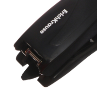 Степлер ErichKrause Elegance № 10, до 20 листов, встроенный антистеплер, чёрный