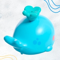 Фонтанчик для ванны &laquo;Китенок&raquo;, 4 насадки, 1 шарик, работает от батареек