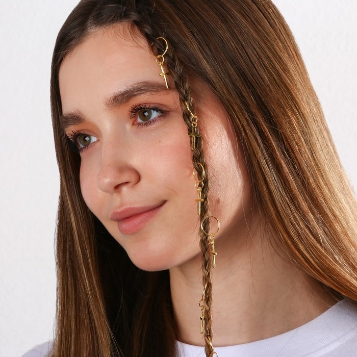 Заколки пирсинг для волос &laquo;Для самой дерзкой&raquo;, 6 шт.