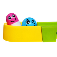 Игрушка для ванны &laquo;Водная горка&raquo;, 5 деталей, 4 игрушки, на присосках, Крошка Я