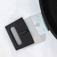 Сковорода KUKMARA &laquo;Традиция&raquo;, d=30 см, h=8.5 см, съёмные ручки, антипригарное покрытие, алюминий, чёрная