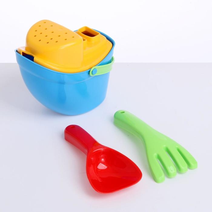 Песочный набор &laquo;Пароходик&raquo;, МИКС