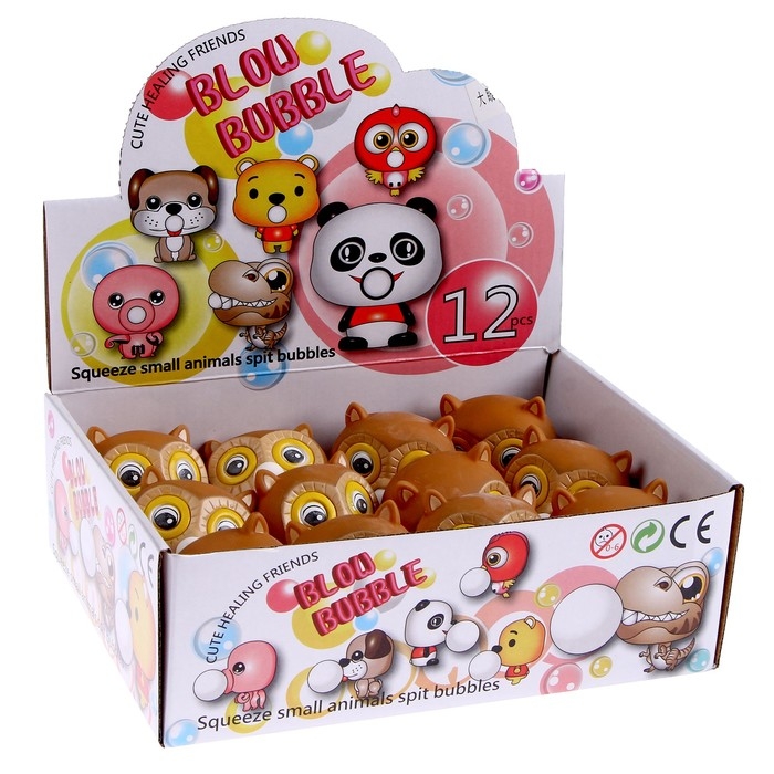 Мялка &laquo;Совушка&raquo; надувает шарик