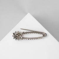 Булавка &laquo;Цветок&raquo;, 5,5 см, цвет МИКС(неделимая фасовка 12 шт., цена за шт.)