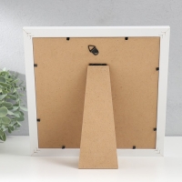 Фоторамка МДФ "Ellis" 20x20 см, с паспарту, белый 76737