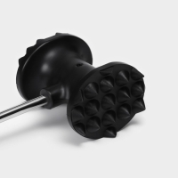 Молоток для мяса Доляна &laquo;Овал&raquo;, 25 см, цвет чёрный