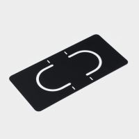 Салфетница Доляна &laquo;Трансформер&raquo;, 10&times;12 см, чёрная