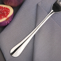 Вилка столовая Доляна &laquo;Плэйн Бритиш&raquo;, длина 19,1 см, толщина 1,2 мм, цвет серебряный