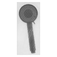 Лейка для душа ZEIN Z3526, d=90 мм, 5 режимов, чёрная