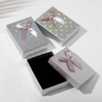 Коробочка подарочная под набор &laquo;Сердечки&raquo;, 7&times;9,5 (размер полезной части 6,5&times;9см), цвет серый