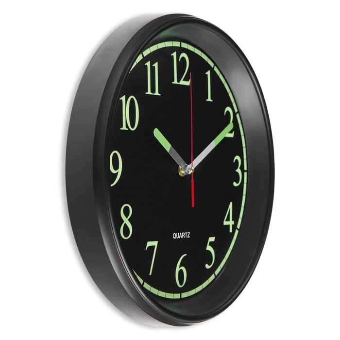 Часы настенные интерьерные Часы настенные интерьерные "Илони", бесшумные, флуоресцентные, d-30 см