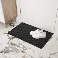 Коврик придверный влаговпитывающий &laquo;Крафт&raquo;, 50&times;80 см, цвет серый