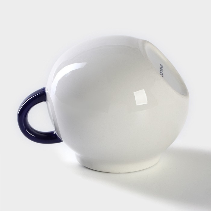 Сахарница с ложкой Доляна &laquo;Лимон&raquo;, 200 мл, цвет белый