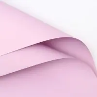 Пленка для цветов тонированная, матовая, нежная сирень, 58&times;58 см, 70 мкм