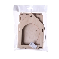 Деревянная кормушка своими руками для птиц &laquo;Комплект-А&raquo;, 14 &times; 17.5 &times; 19 см, Greengo