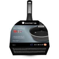 Ковш c крышкой Monolit-16SP антипригарное 1,3 л индукция