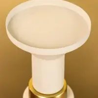 Подсвечник на 1 свечу текстурный "Фисташковый" 10,5х10,5х20 см