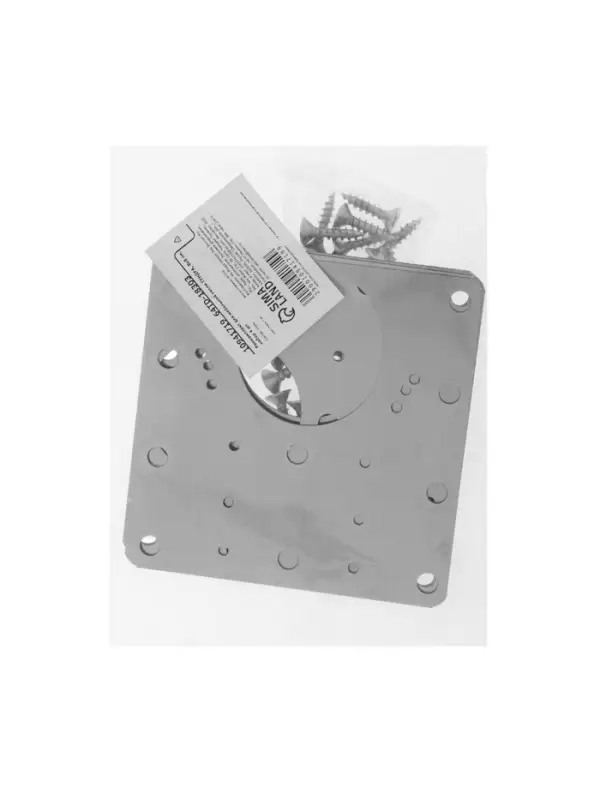 Ремкомплект для мебельной петли ТУНДРА, 8х8 см, набор 4 шт