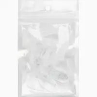 Держатель для соски - пустышки, пружинка, 2 шт., прозрачный, Крошка Я