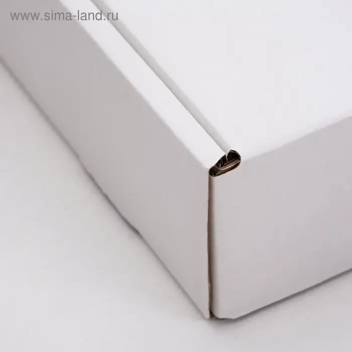 Коробка для пирога, белая, 32,6 x 22,9 x 4,8 см