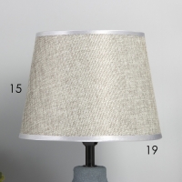 Лампа настольная "Каламбур" 1х40Вт Е14 темно-серый 20х20х32см