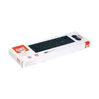 Комплект клавиатура и мышь Smartbuy ONE SBC-114282-K, проводной,мембранная,2400dpi, черный