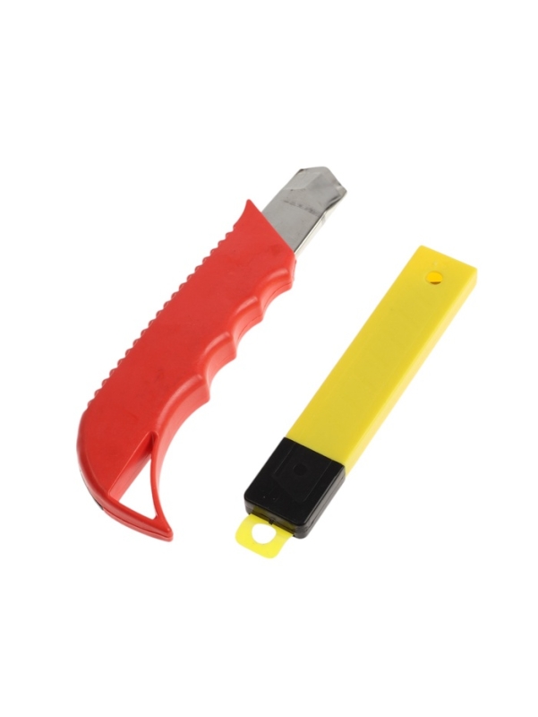 Набор инструментов в блистере ЛОМ, нож, отвертки PH1 и SL5, 2 в 1, индикаторная, 5 шт.