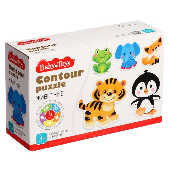 Пазлы контурные &laquo;Животные&raquo;