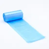 Мешки для мусора в рулоне 30 л, синие, ПНД, толщина 10 мкм, 50 шт