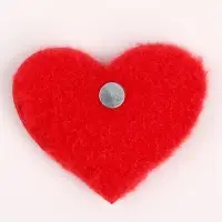 Магнит &laquo;Сердечко&raquo;, 6 см, цвет МИКС