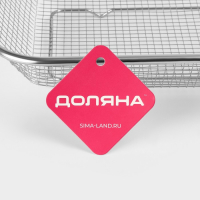Сито - корзинка Доляна, 201 сталь, 30&times;22 см