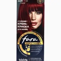 Краска для волос "FARA NC" тон 328/7.54 - Гранат, 116 г