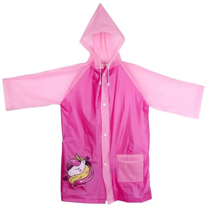 Дождевик детский &laquo;Милая единорожка&raquo;&lrm;, размер L (120-130 см)