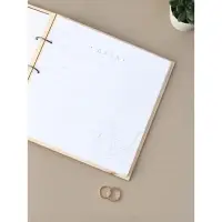 Книга пожеланий в дерев.обложке "Резные листья", 21 х 21 см.